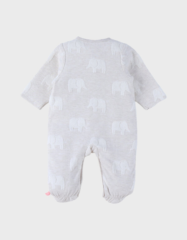 Noukie's Baby pyjama jacquard katoen Olifant
