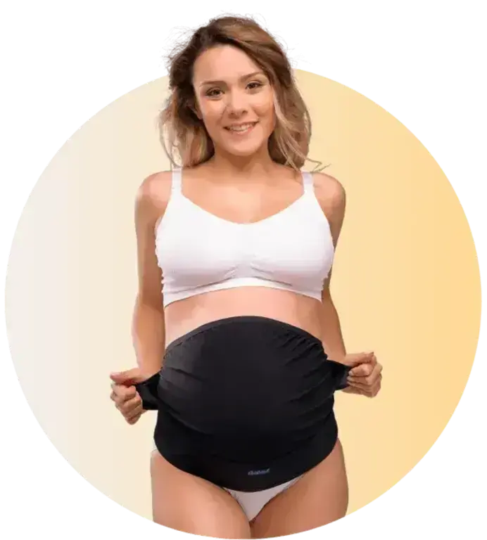 Carriwell Adjustable Deluxe Support Belt - Black