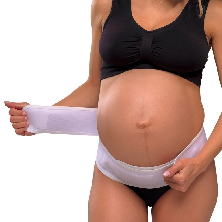Carriwell Maternity Support Belt - White - S/M