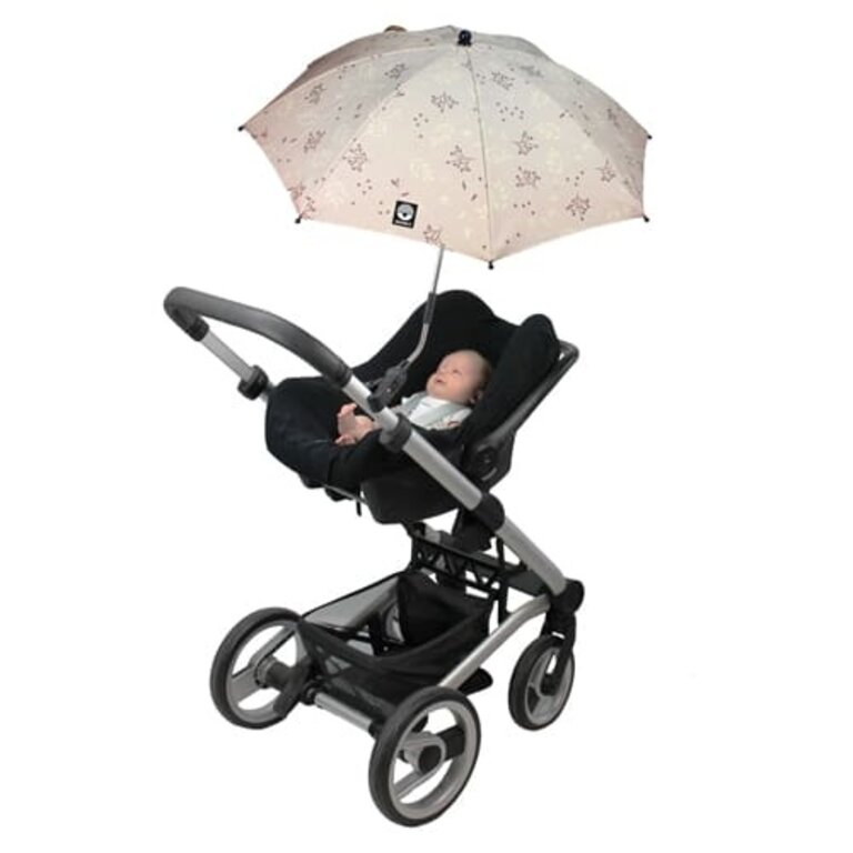 Dooky Stroller Parasol/Umbrella Romantic Leaves Beige