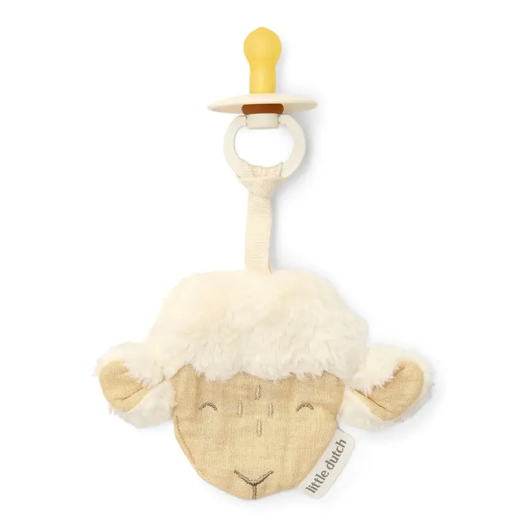Little Dutch Speendoekje - Wit - Little Farm Sheep