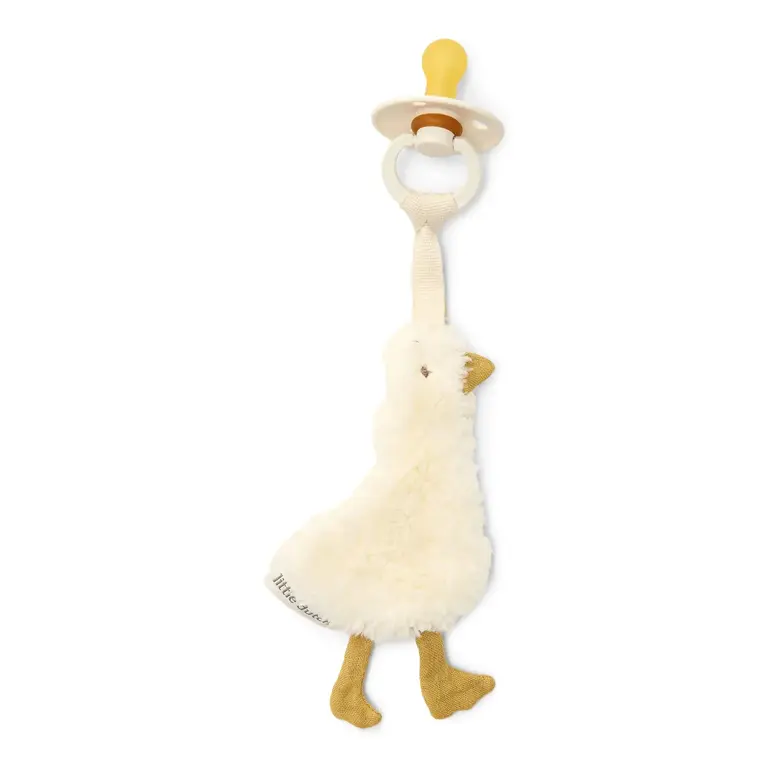 Little Dutch Speendoekje - Wit - Newborn Naturals - Little Goose