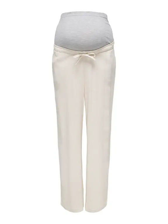 Only OLMSIESTA Pull-Up Linen Pants Moonbean