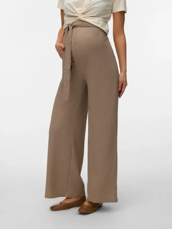 Mama;Licious MLSELIMA Wide Pants Moon Rock