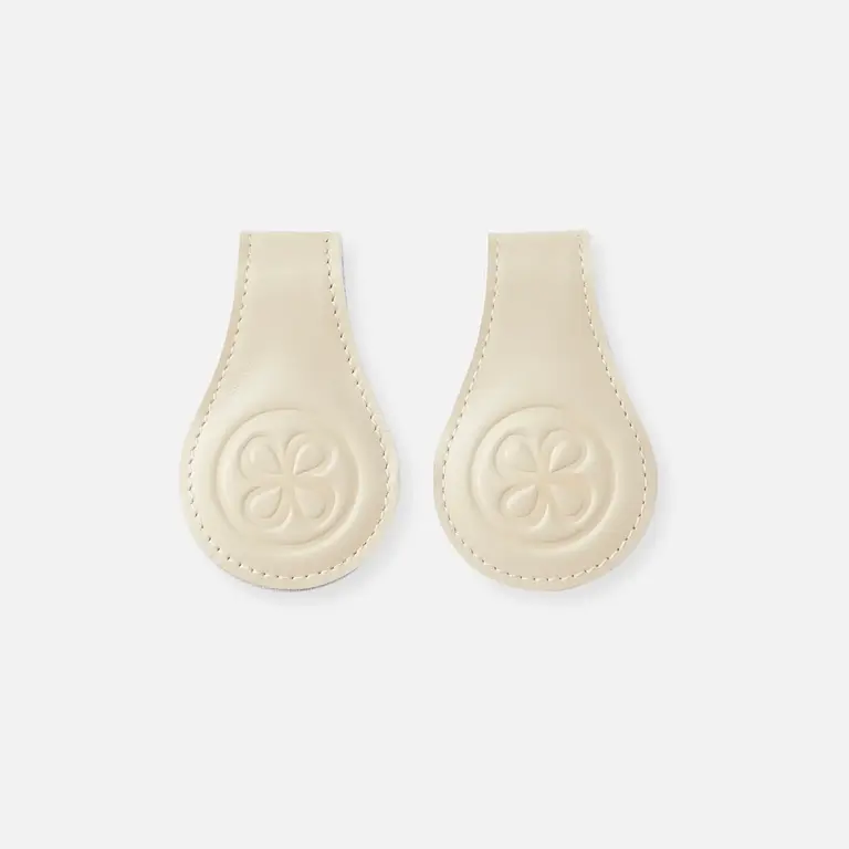 Cloby Leren swaddle clips - Beige