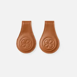 Cloby Leren swaddle clips - Bruin