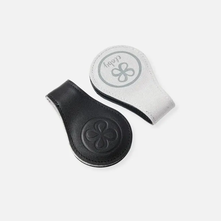 Cloby Leren swaddle clips - Zwart