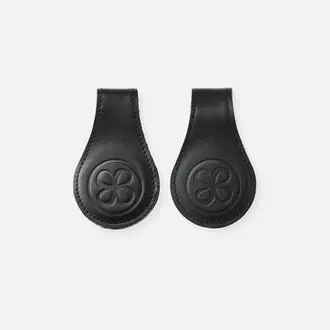 Cloby Leren swaddle clips - Zwart