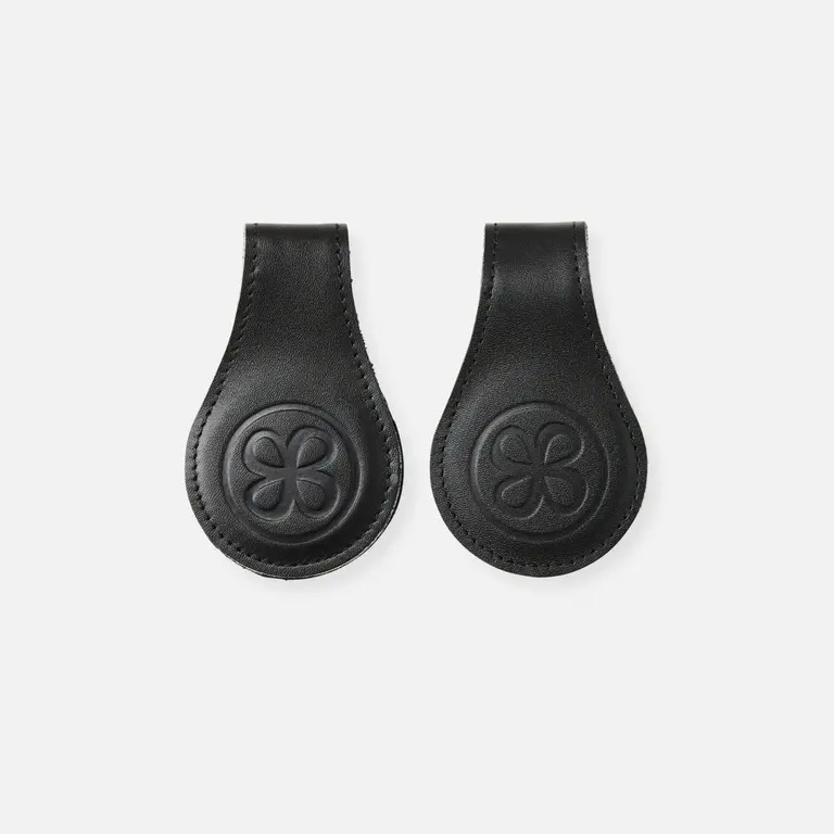 Cloby Leren swaddle clips - Zwart