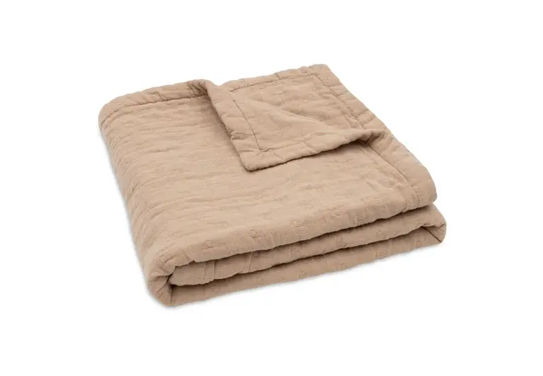 Jollein Deken - Jacquard Biscuit 100x75cm