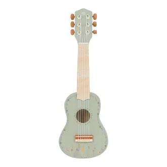 Little Dutch Houten gitaar - Groen - Safari Friends