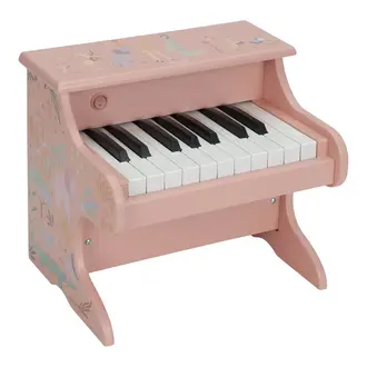 Little Dutch Houten piano Roze - Safari Friends
