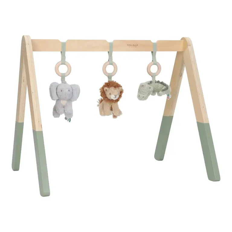 Little Dutch Babygym - Safari Friends