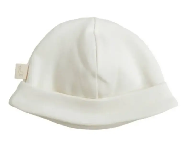 BabyGi Baby Hat Cotton Ivory 3M