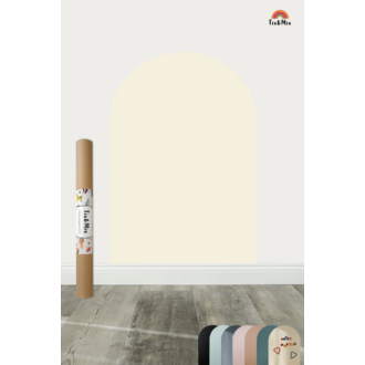 Tix & Mix magnetic wall decal White Pudding + 2 crayons