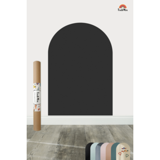 Tix & Mix magnetic wall decal Black Mystery + 2 crayons