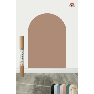 Tix & Mix magnetic wall decal Brown Sugar + 2 crayons