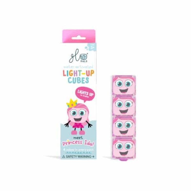 Glo Pals light up cubes 4pc Ida