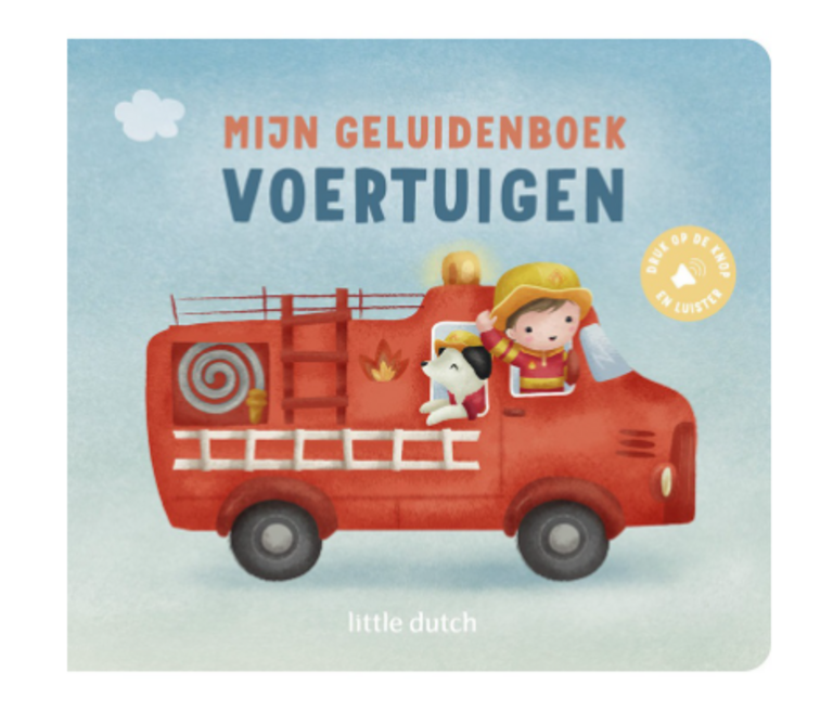 Little Dutch Mijn geluidenboek voertuigen