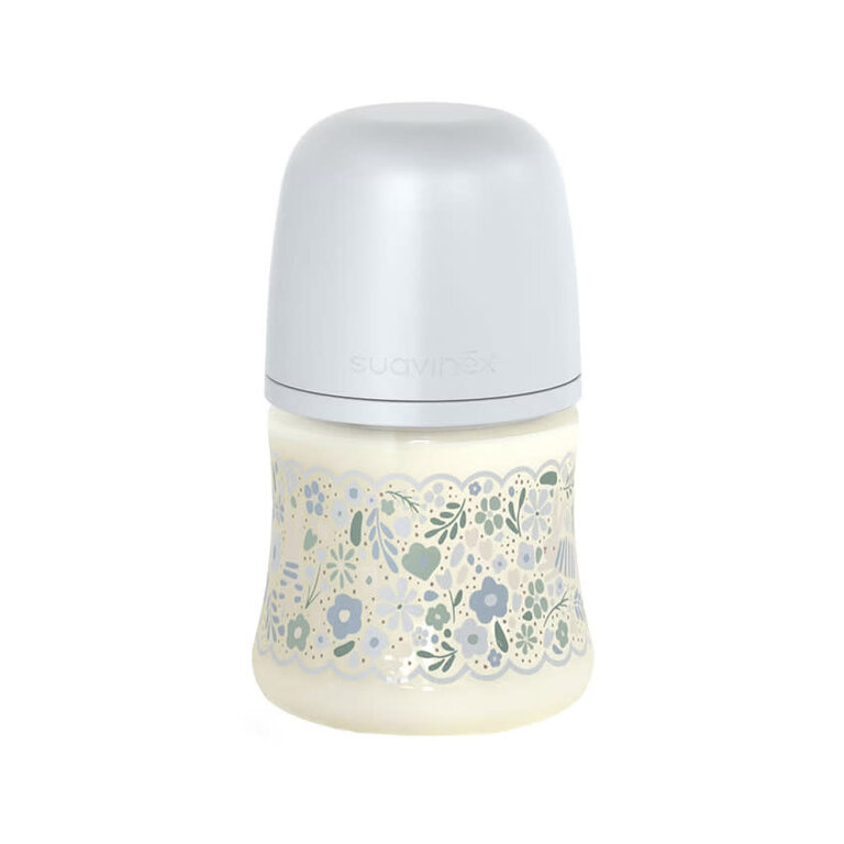 Suavinex Wonderalnd - Fles 150ML - Zuigspeen SXPro S - Liberty Blauw