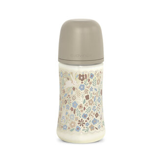 Suavinex Wonderalnd - Fles 270ML - Zuigspeen SXPro M - Liberty Beige