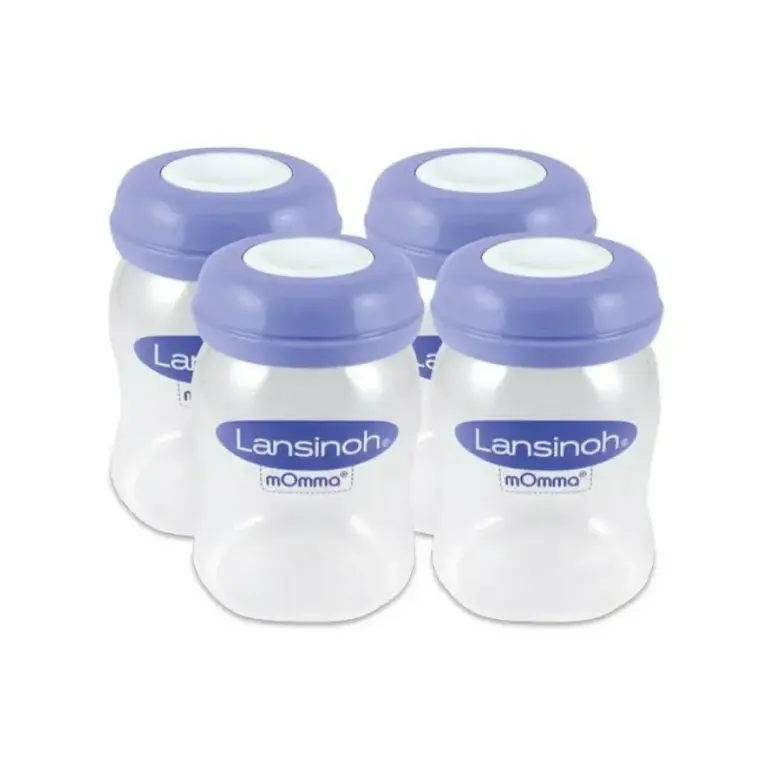 Lansinoh Bewaarflesjes voor moedermelk 4x160ml