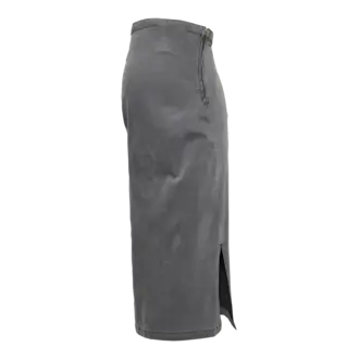 Mama;Licious MLIZMIR Midi Skirt Light Grey Denim