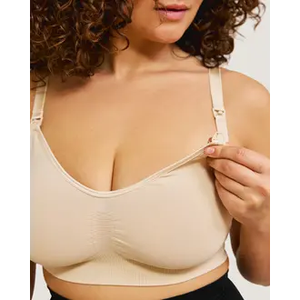 Carriwell Original Maternity & Nursing Bra - Honey
