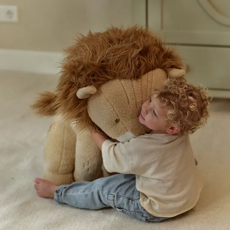 Little Dutch Knuffel Leeuw 60cm - Safari Friends