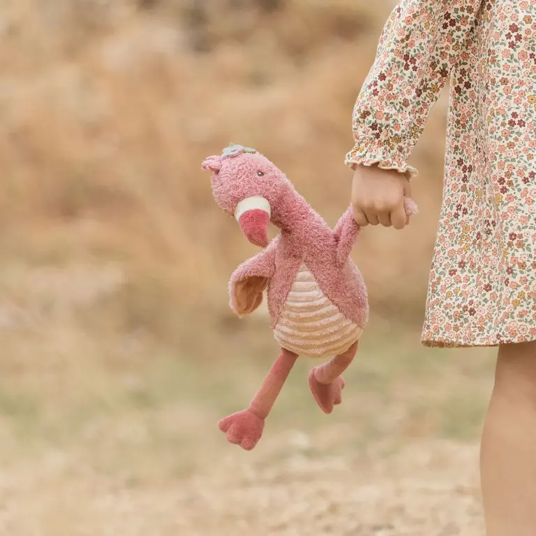 Little Dutch Knuffel Flamingo 35 cm - Safari Friends
