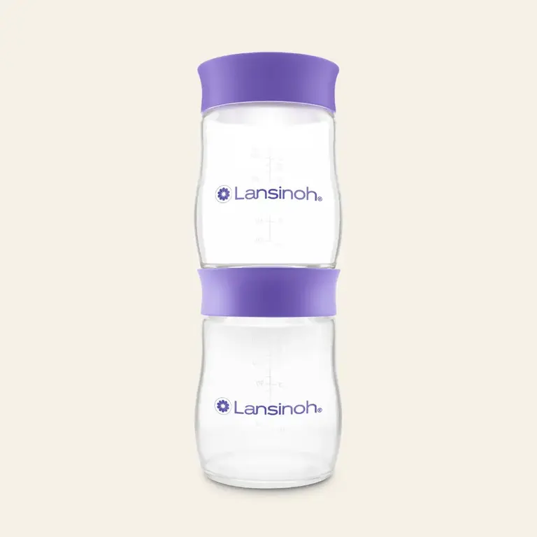 Lansinoh Bewaarflesjes voor moedermelk 4x160ml