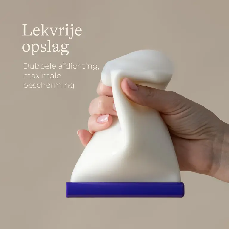 Lansinoh Silicone Bewaarzakjes voor moedermelk 5 stuks