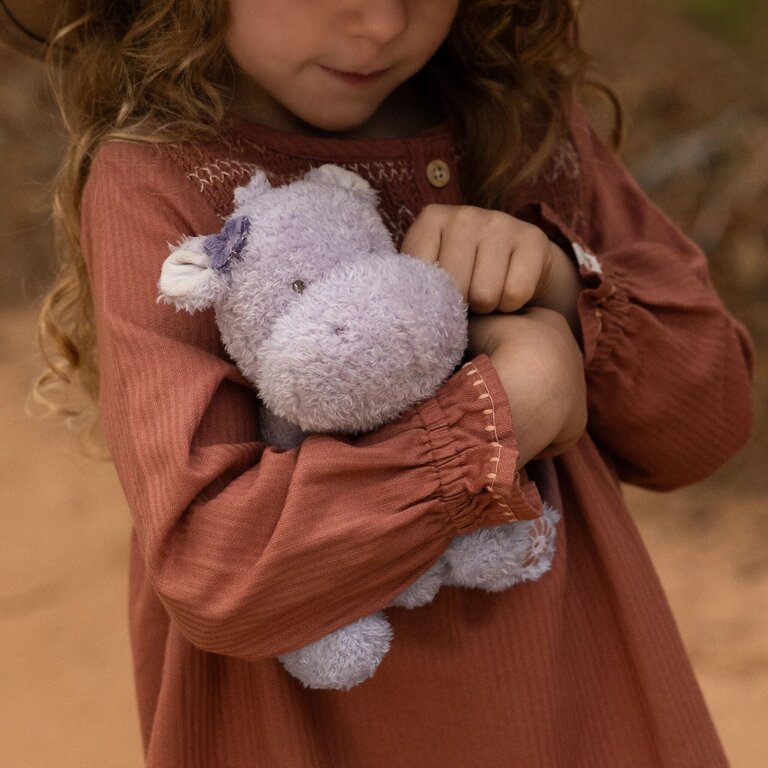 Little Dutch Knuffel Nijlpaard 17cm - Safari Friends