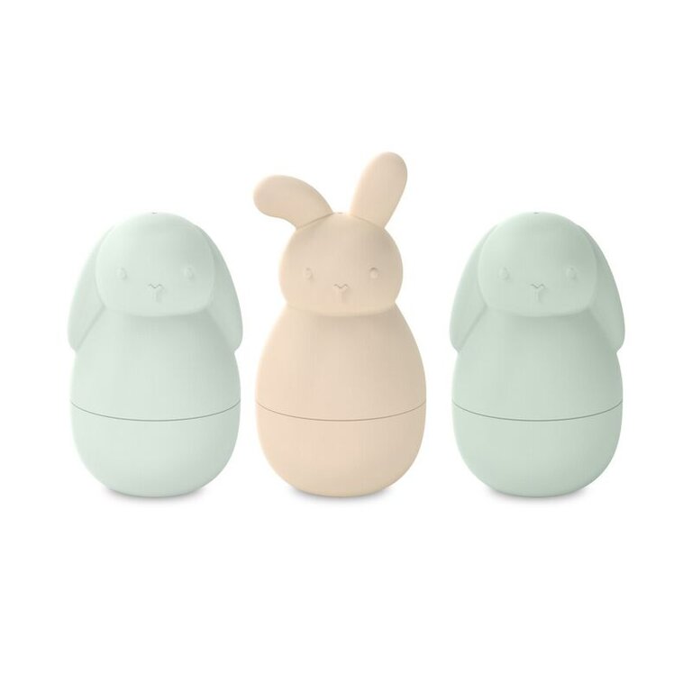 Suavinex Wonderland - Set Van 3 Badspeeltjes Konijn (assorti kleuren)