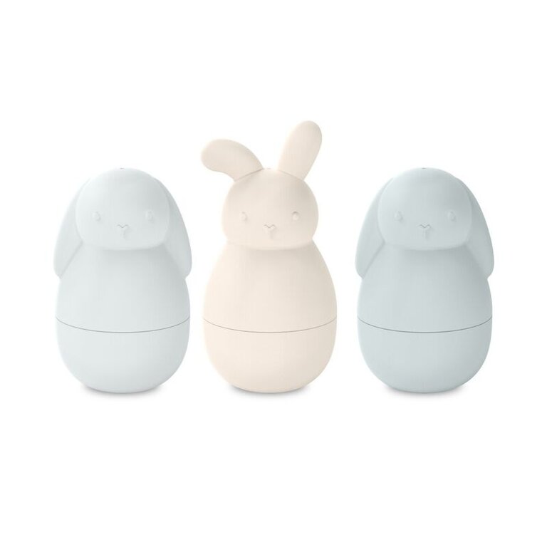 Suavinex Wonderland - Set Van 3 Badspeeltjes Konijn (assorti kleuren)