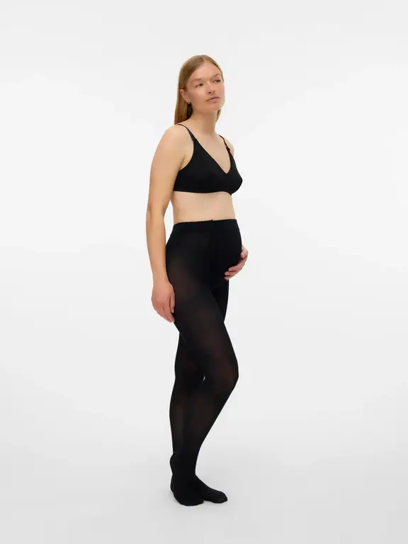 Mama;Licious MLJENNIE Pantyhose 200DEN 2-P Black