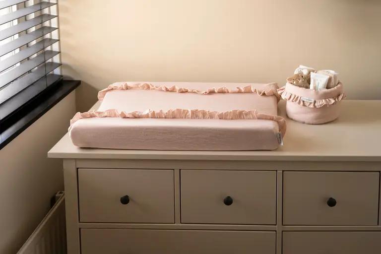 Baby's Only Aankleedkussenhoes Calm oud roze - 45x70
