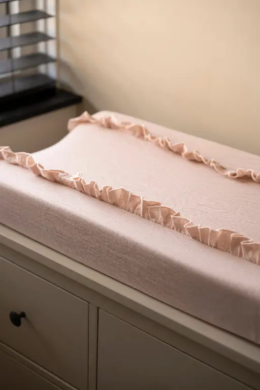 Baby's Only Aankleedkussenhoes Calm oud roze - 45x70