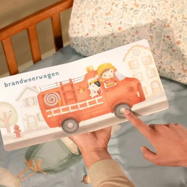 Little Dutch Mijn geluidenboek voertuigen