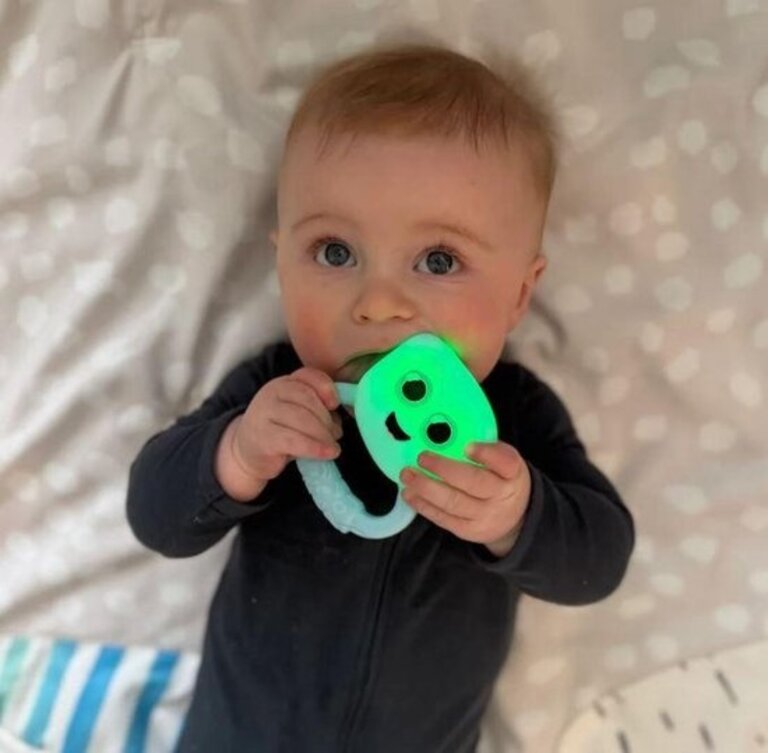 Glo Pals rattle Blair