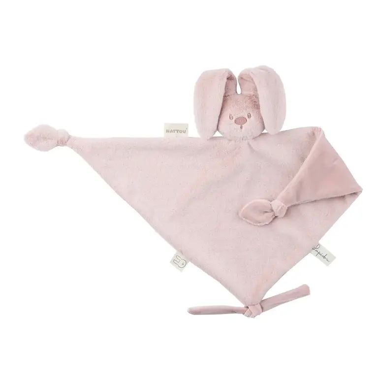 Nattou Lapidou Maxi Doudou- Poederroze