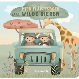 Little Dutch Mijn flapjesboek - Wilde dieren