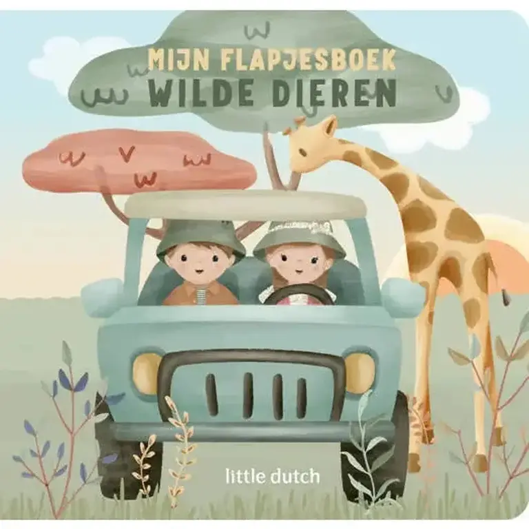 Little Dutch Mijn flapjesboek - Wilde dieren