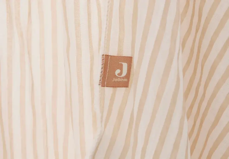 Jollein Klamboe 245cm - Stripe Oatmeal/Hazel