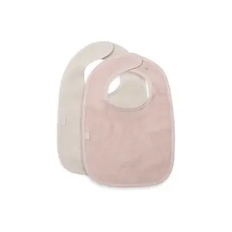 Jollein Slab Badstof - Silk Rose/Sand (2 Stuks)