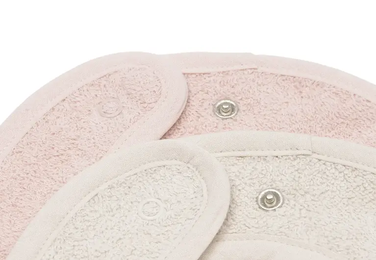 Jollein Slab Badstof - Silk Rose/Sand (2 Stuks)