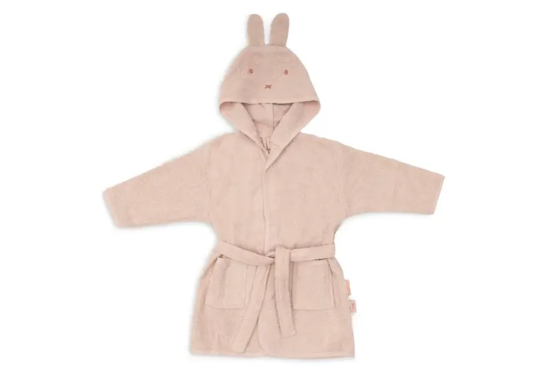 Jollein Baby Badjas - Miffy - Silk Rose 1-2j