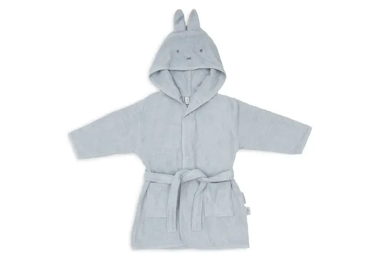 Jollein Baby Badjas - Miffy - Cloudy Blue 1-2j
