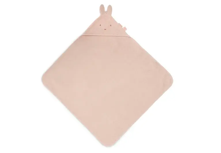 Jollein Badcape Badstof 75x75cm - Nijntje Silk Rose
