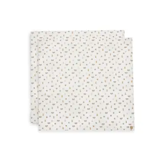 Jollein Hydrofiele Doek Large 115x115cm - Jollies - 2 Stuks